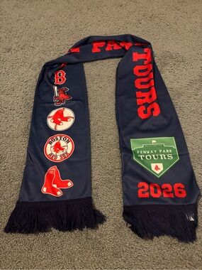 Fenway Park Tours 2026 Scarf - Boston Red Sox